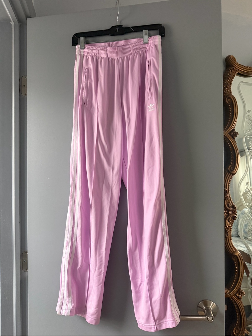 Adidas Baby Pink Firebird Track Pants